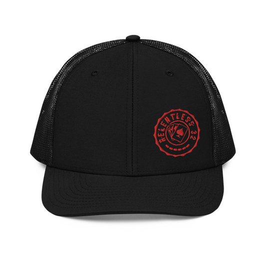 Red Logo Curved Bill