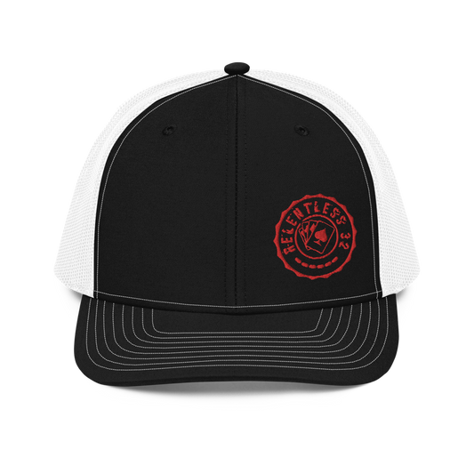 Red Logo Curved Bill