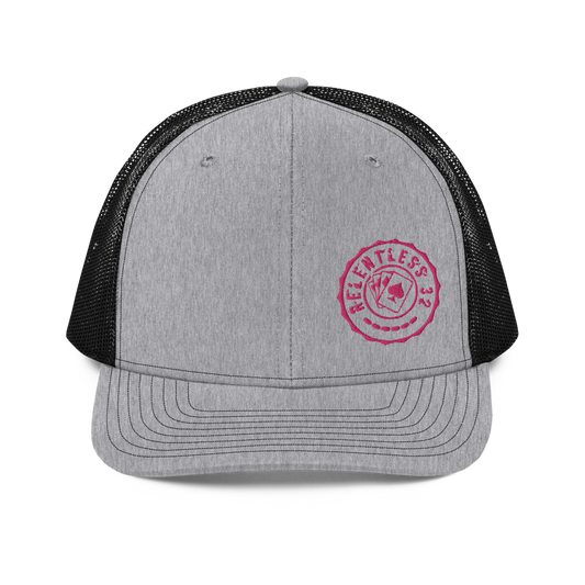 Pink Logo Curved Bill