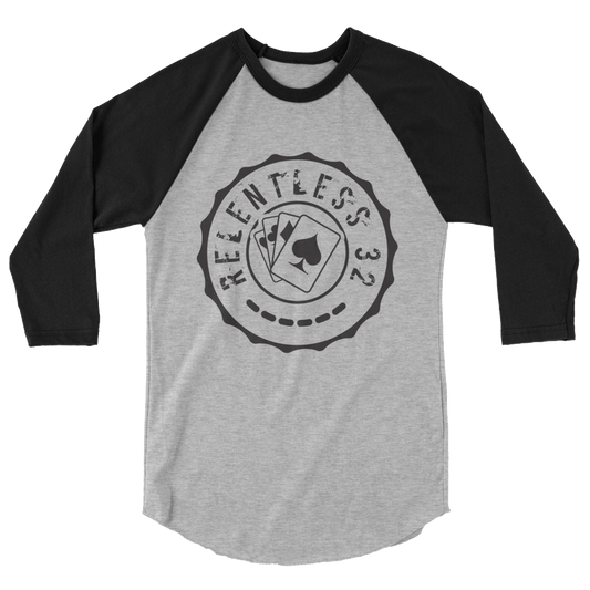 Unisex Relentless32 3/4 Sleeve Logo