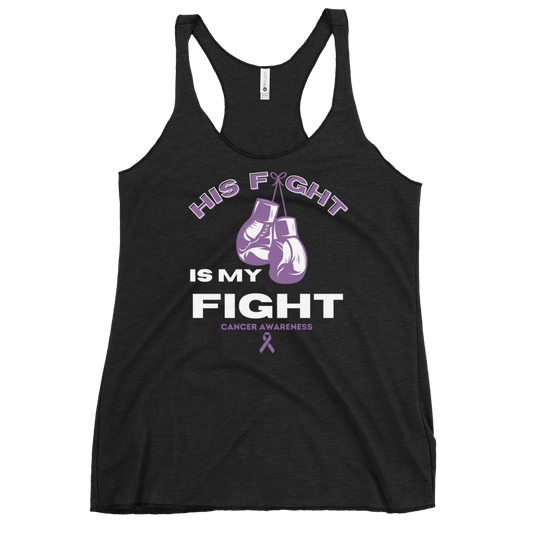 Women's His Fight Cancer (Purple) Tank