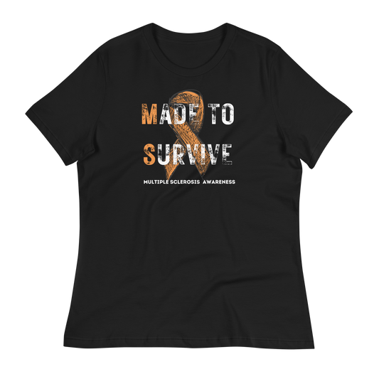Women's  Made to Survive  MS Awareness(front print)