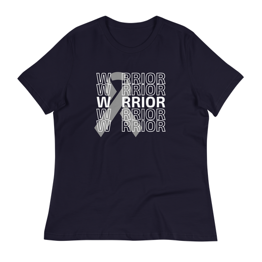 Women's Big Gray Ribbon T-Shirt